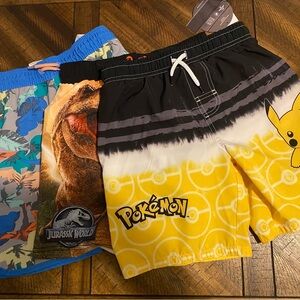 3 piece swim trunk bundle boys size 8